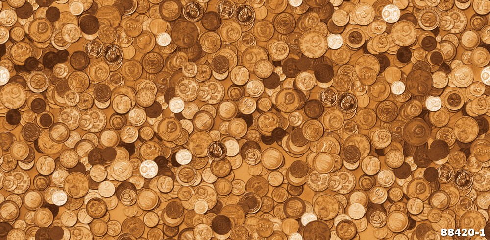 Giấy dán tường đồng xu 88420-1